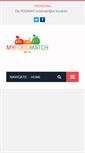 Mobile Screenshot of myfoodmatch.nl